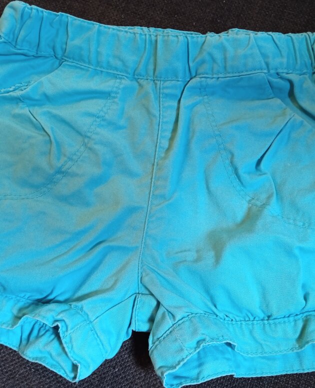 Short bleu clair Z grain de blé - 12 mois