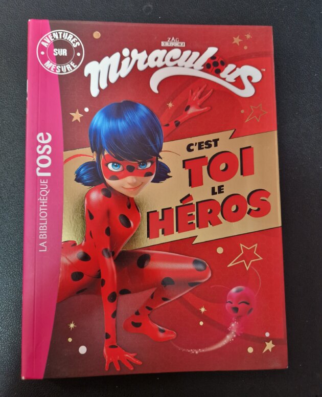 Livre La Bibliothèque rose "Miraculous - C'est toi le héros" - neuf