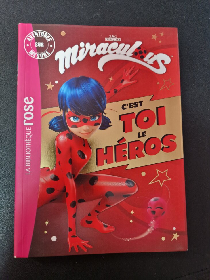 Livre La Bibliothèque rose "Miraculous - C'est toi le héros" - neuf