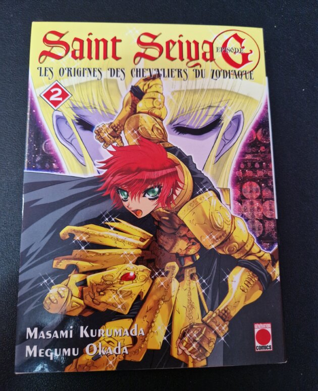 3 Manga "Saint Seiya" tomes 2, 5 & 6 - neufs