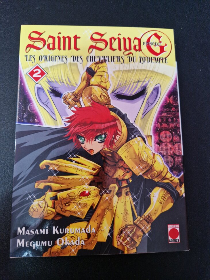 3 Manga "Saint Seiya" tomes 2, 5 & 6 - neufs