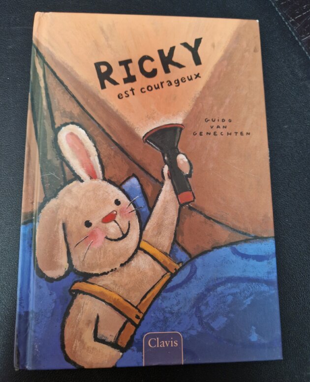 Livre "Ricky est courageux"