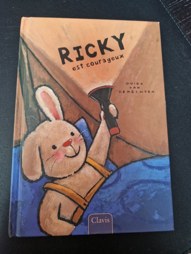 Livre "Ricky est courageux"