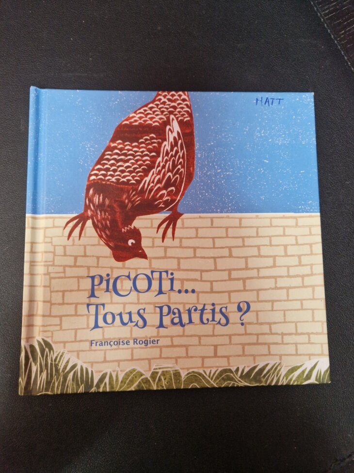 Livre "Picoti... tous partis ?" - très bon état