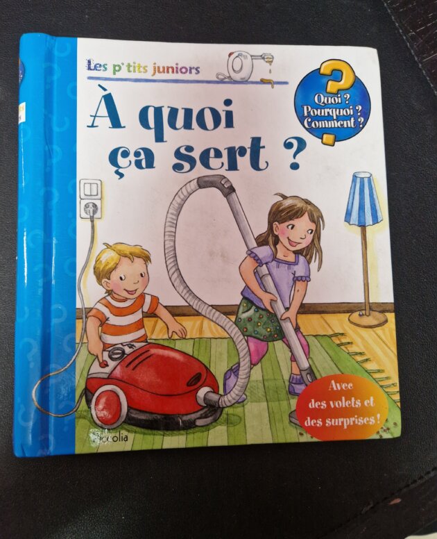 2 livres "Quoi ? Pourquoi ? Comment ?" - avec volets