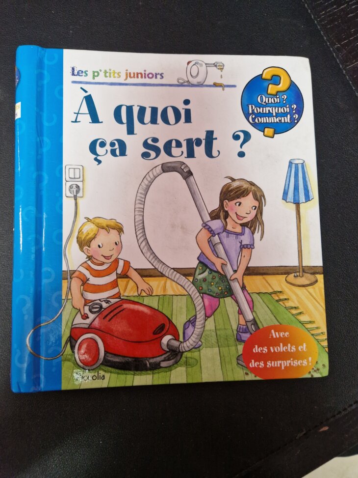 2 livres "Quoi ? Pourquoi ? Comment ?" - avec volets
