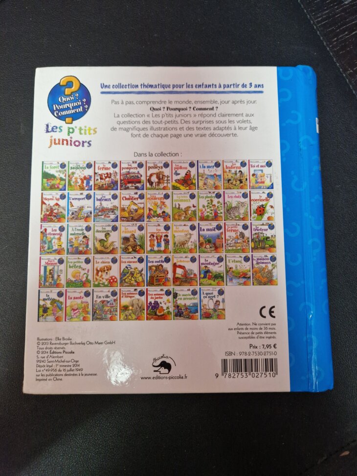 2 livres "Quoi ? Pourquoi ? Comment ?" - avec volets - Image 2