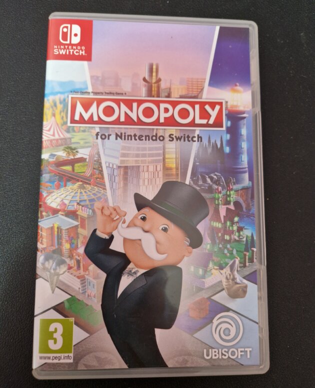 Jeu Switch "Monopoly"- très peu utilisé