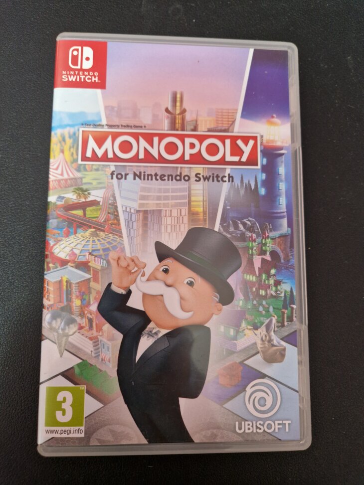 Jeu Switch "Monopoly"- très peu utilisé