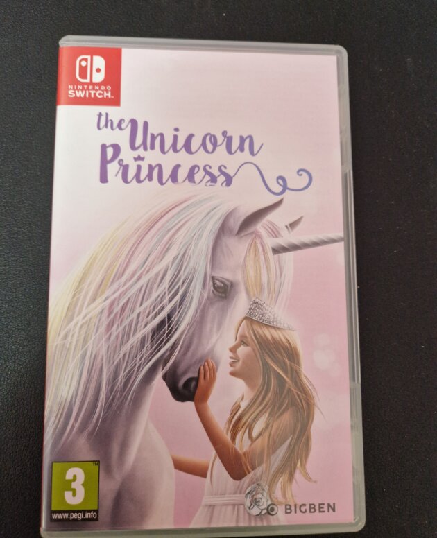 Jeu Switch "The Unicorn Princess"- très peu utilisé