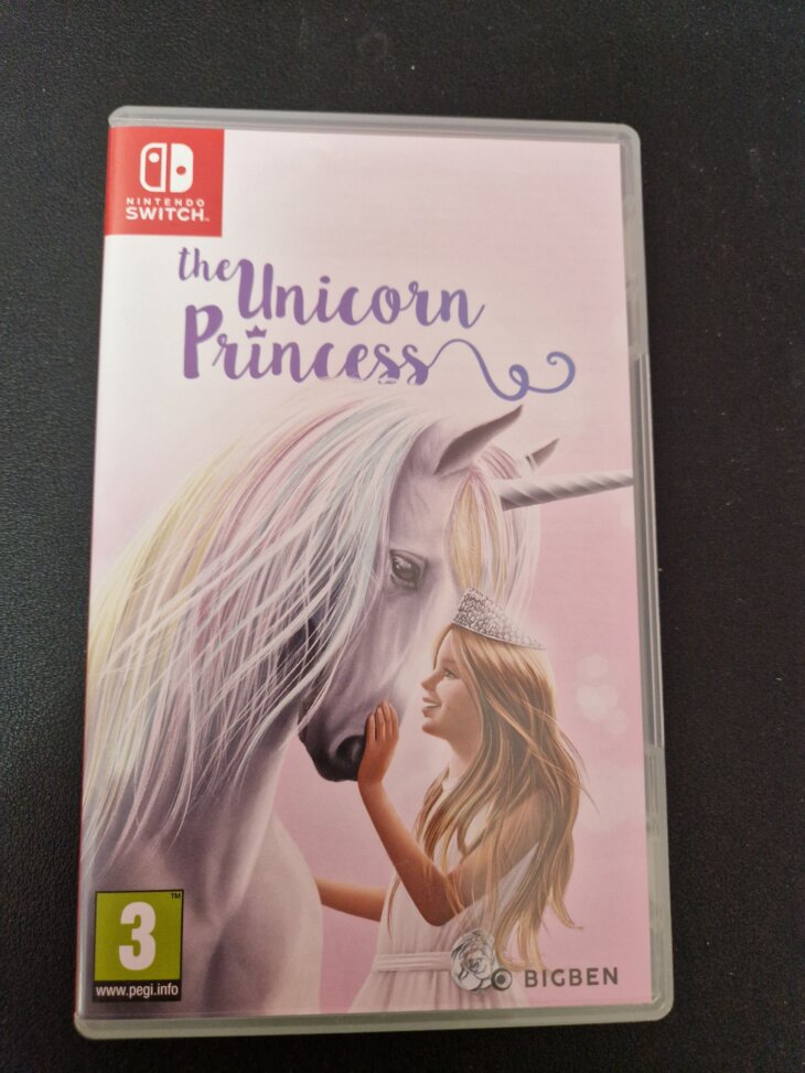Jeu Switch "The Unicorn Princess"- très peu utilisé