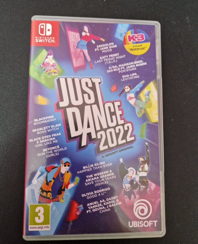 Jeu Switch "Just Dance 2022"- très peu utilisé