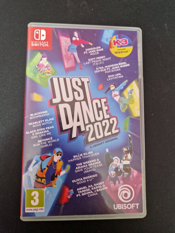 Jeu Switch "Just Dance 2022"- très peu utilisé