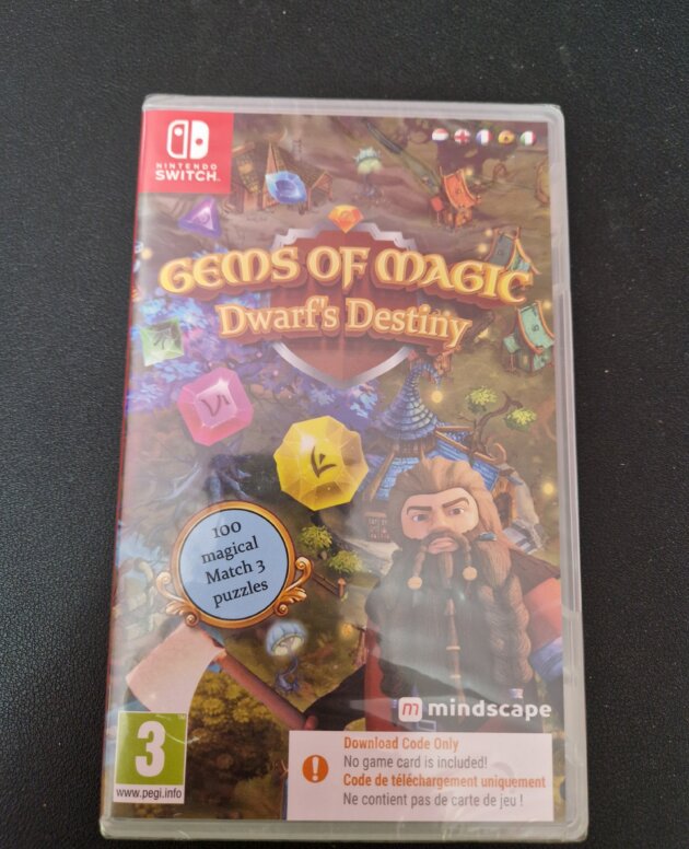 Jeu Switch "Gems of Magic"- neuf et emballé