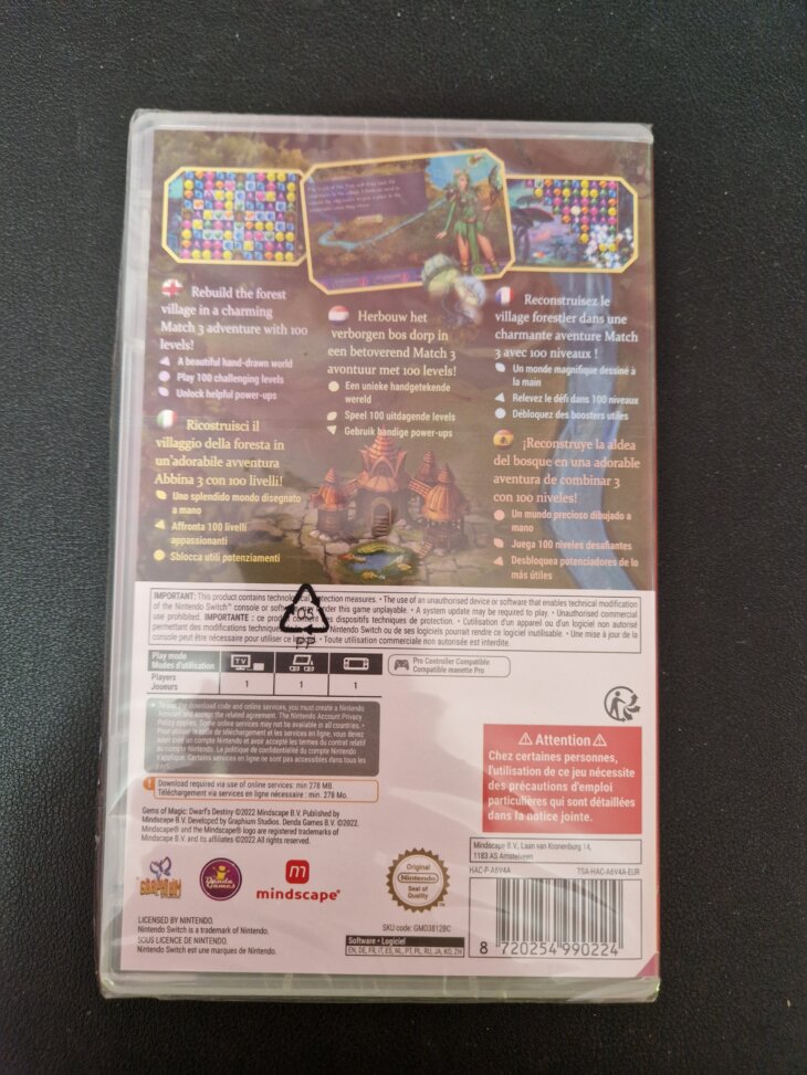 Jeu Switch "Gems of Magic"- neuf et emballé - Image 2