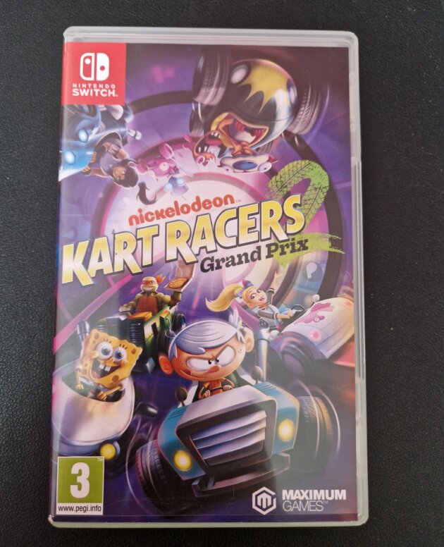 Jeu Switch "Kart Racers Grand Prix"- très peu utilisé
