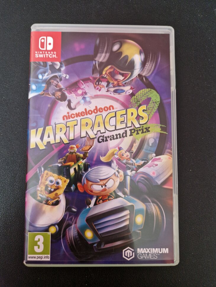 Jeu Switch "Kart Racers Grand Prix"- très peu utilisé