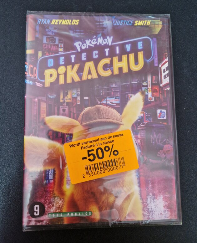 DVD "Pikachu détective" - neuf et emballé