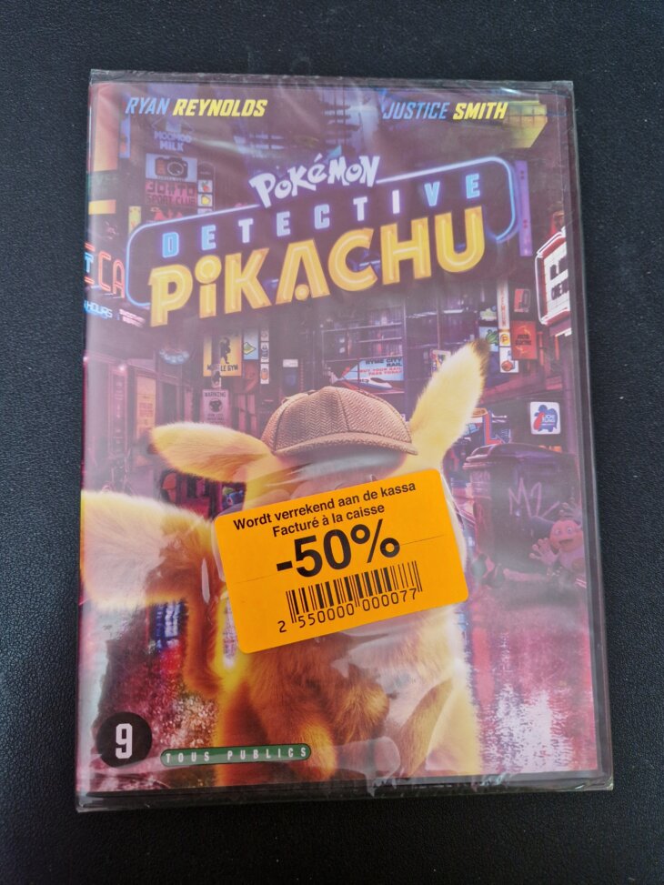 DVD "Pikachu détective" - neuf et emballé