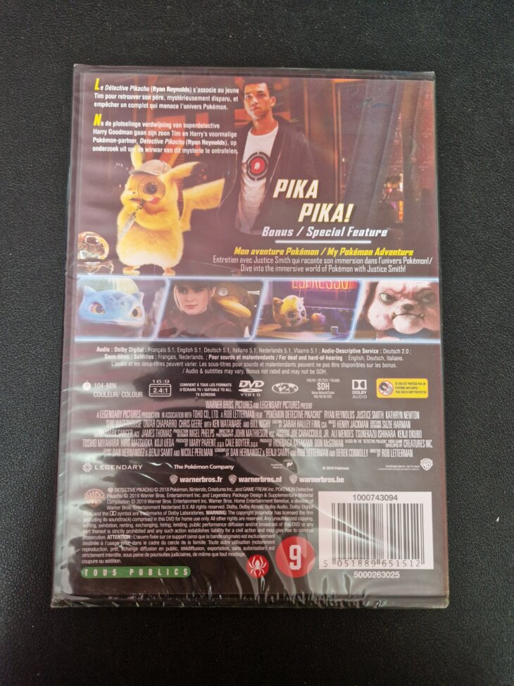 DVD "Pikachu détective" - neuf et emballé - Image 2
