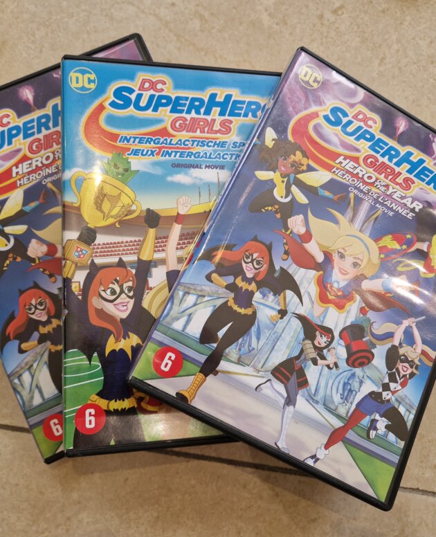 Coffret 3 DVD DC Super Hero Girls
