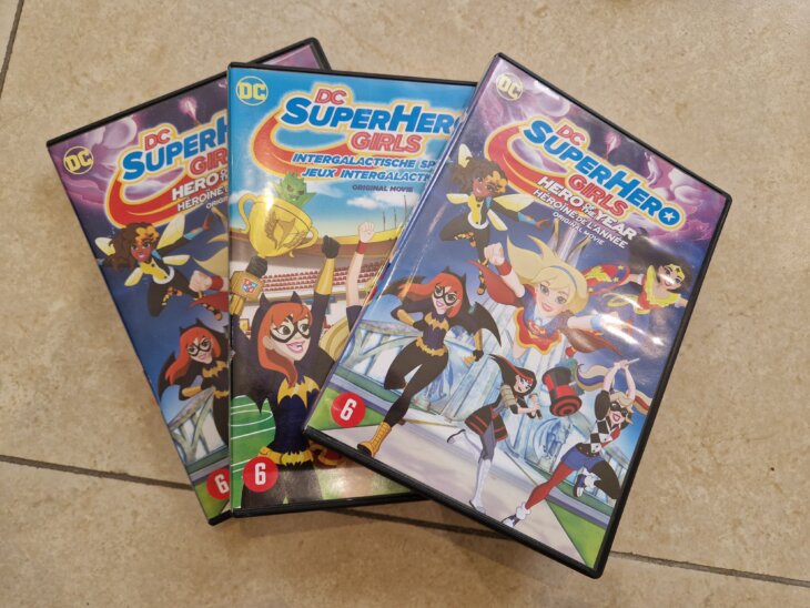 Coffret 3 DVD DC Super Hero Girls
