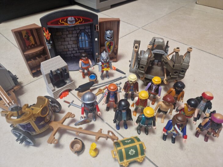 Lot Playmobil Pirates et Moyen âge - Image 2