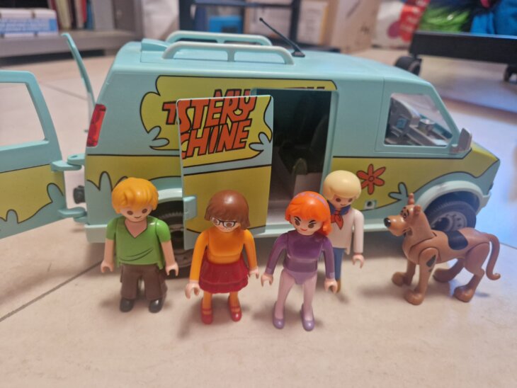 Mystery Machine Scooby-Doo + figurines