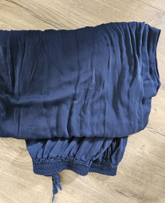 Pantalon Bleu palazzo T. unique