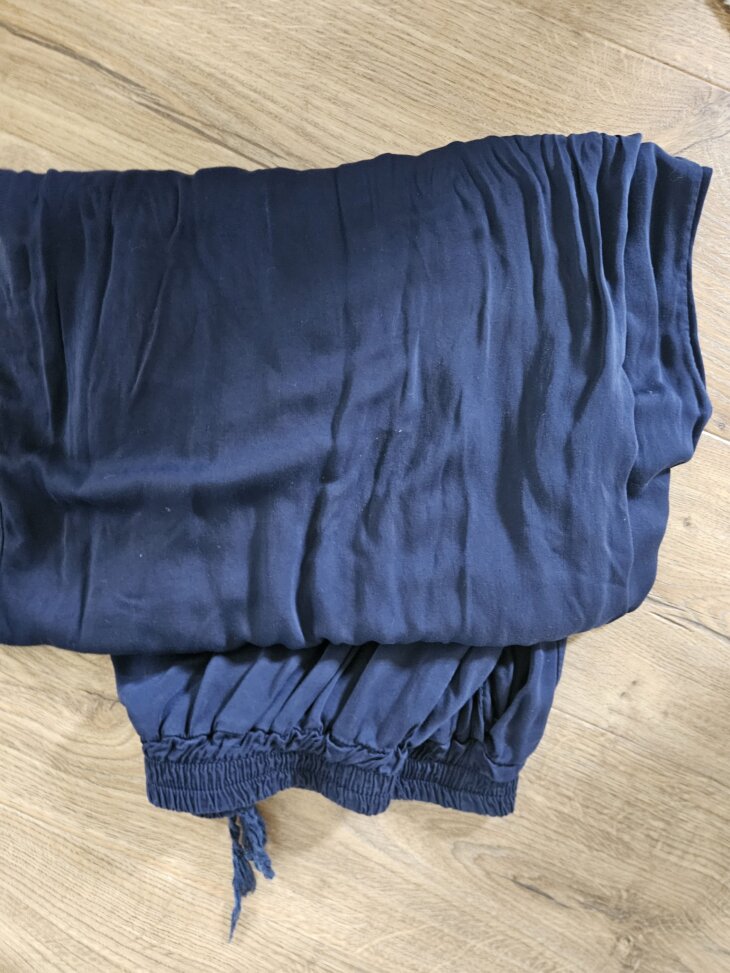 Pantalon Bleu palazzo T. unique