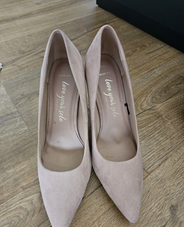 Haut talon rose pale P. 41