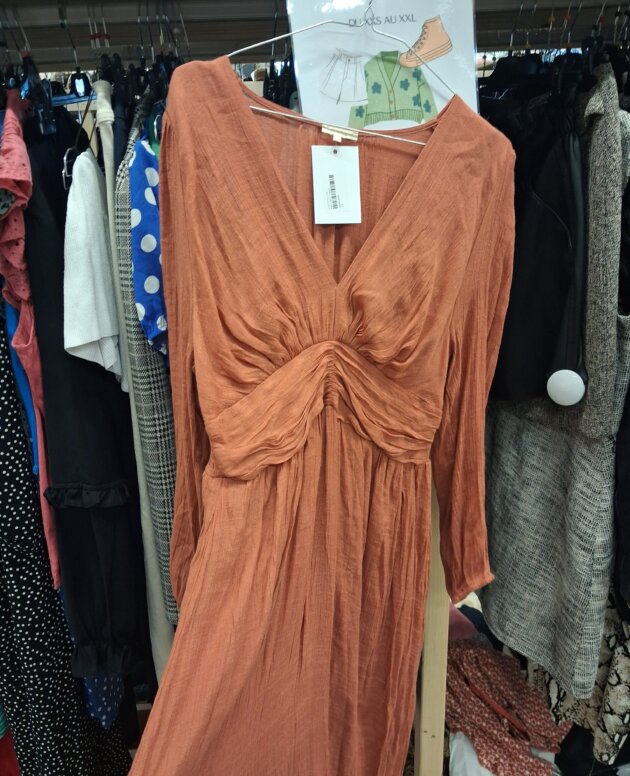 Robe "Capriss" rouille L