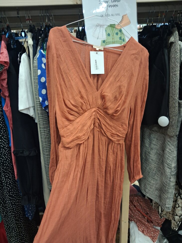 Robe "Capriss" rouille L