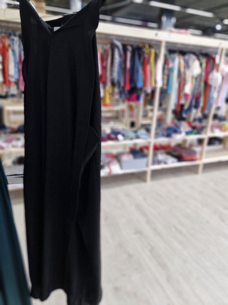 Robe noir longue 3 xl