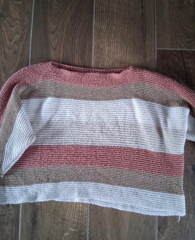 Pull Only Taille Unique Rose/doré/blanc