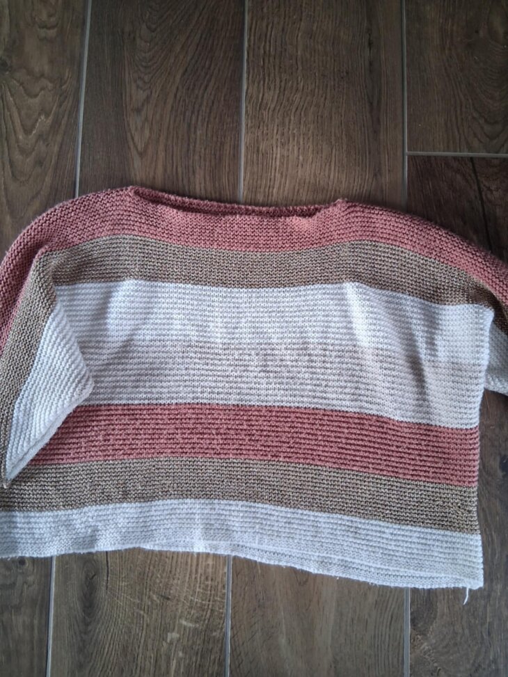 Pull Only Taille Unique Rose/doré/blanc