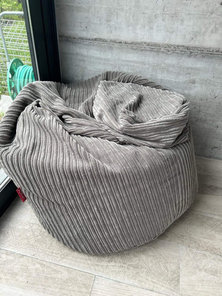 Pouf gris