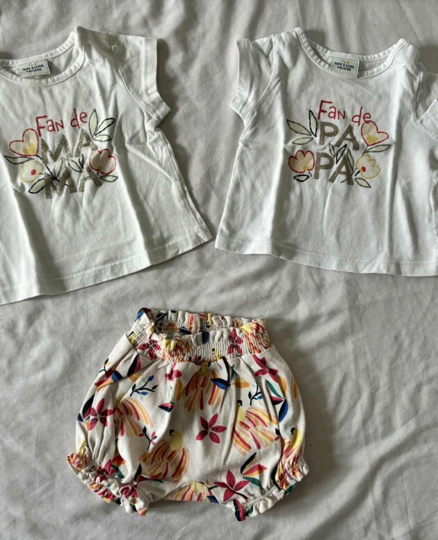 Ensemble taille 3 mois
