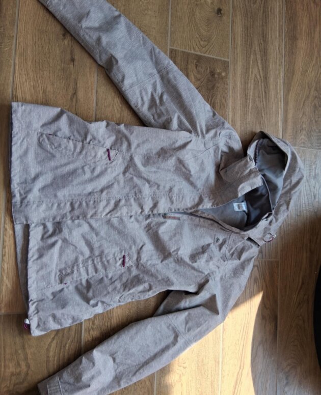 Manteau de pluie Queshua gris Taille L