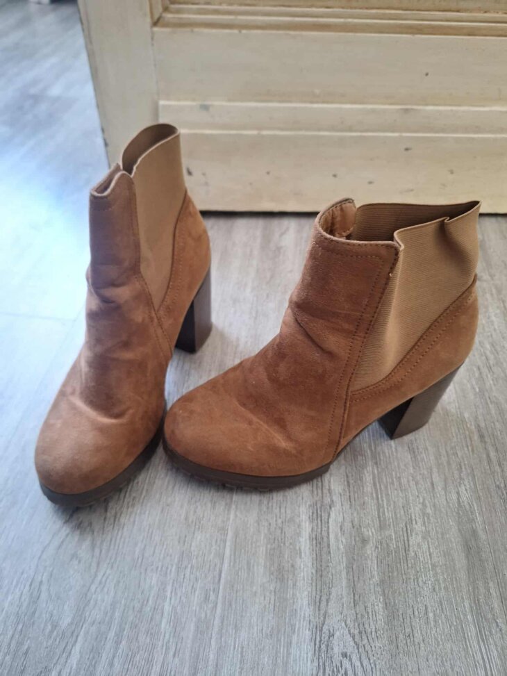 Bottes en daim - Pointure 41