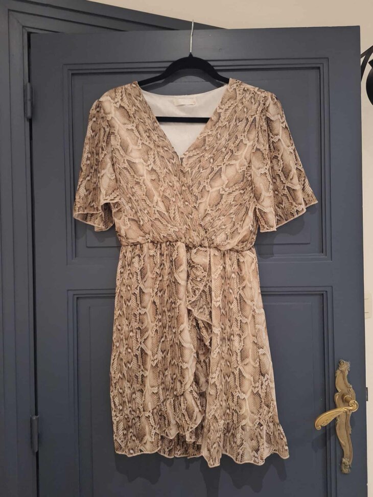 Robe léopard - Taille L - Marque FLAMANT ROSE