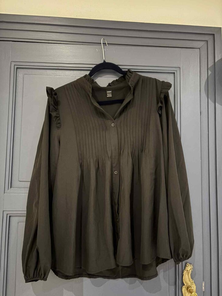 Blouse noire - Taille L - Marque SHEIN