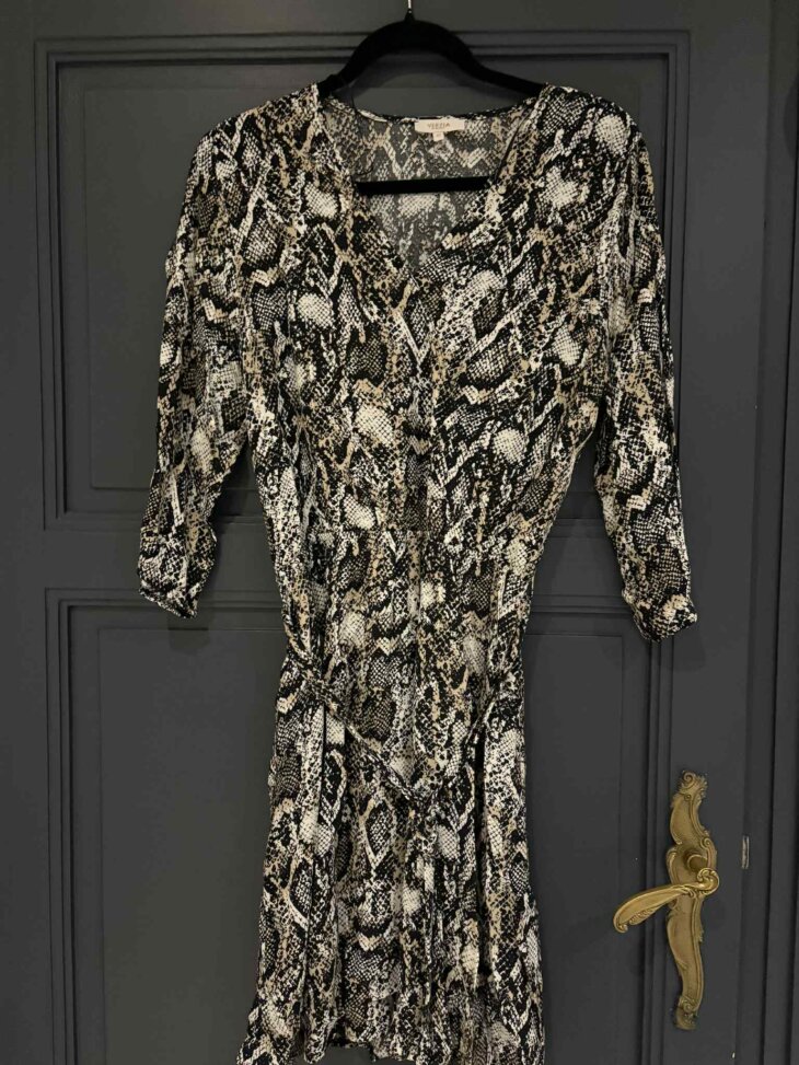 Robe motif serpent - Taille 42 - Marque VERSIA