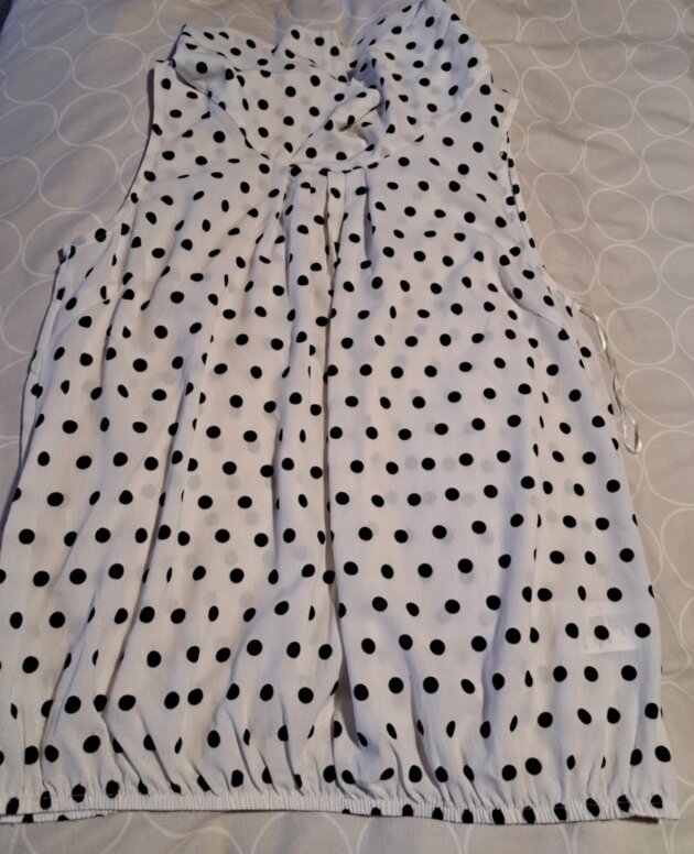 Blouse à pois, sm, 42