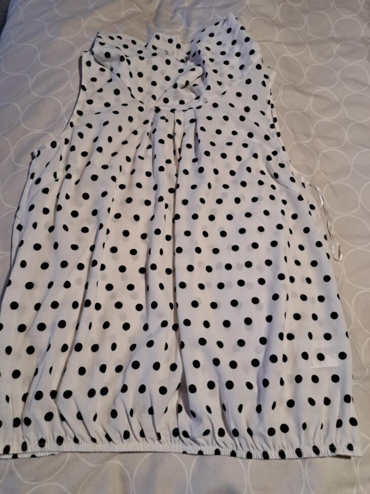 Blouse à pois, sm, 42