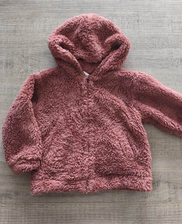 Pull chaud vieux rose Tex 2 ans