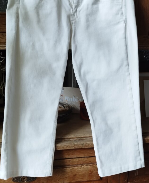 Pantalon 3/4 Mexx jeans, blanc, T.36
