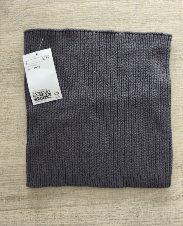 Tour de coup anthracite neuf H&M