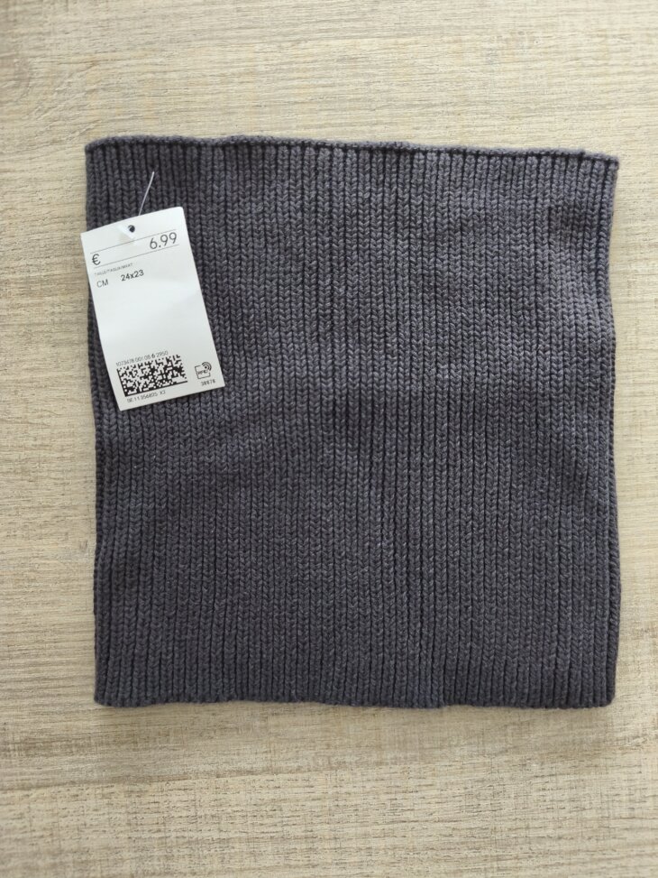 Tour de coup anthracite neuf H&M