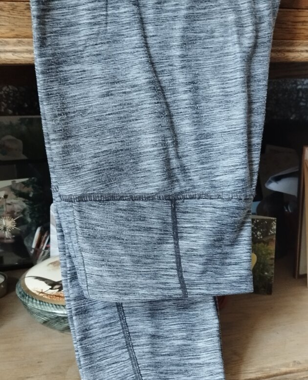 Legging sport H&M, T.S, gris anthracite long